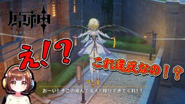 え！？これで違反になっちゃうの！？【原神】神秘な世界をまよと旅する！！