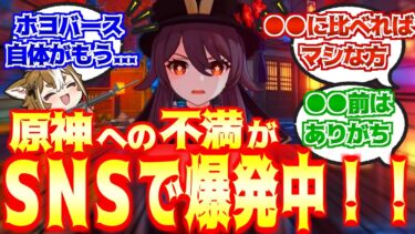 【原神】「なんか急にSNSでも原神への不満が増えてきた気がする…」に対する反応【反応集】