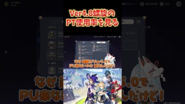 【原神】Ver4.8で使用されているパーティー。最近の原神、元素反応してなくね…？ #ねるめろ切り抜き #ねるめろ #原神