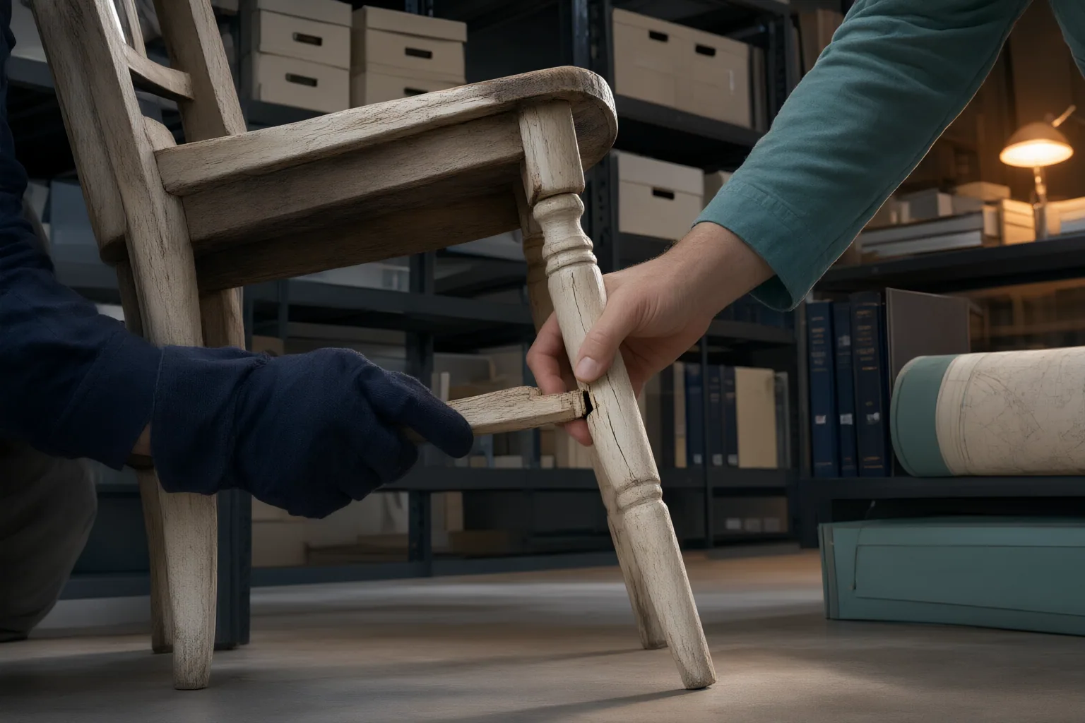 Editorial scene showing practical next steps for Furniture Safety Checks to Make Before Repair or Replacement