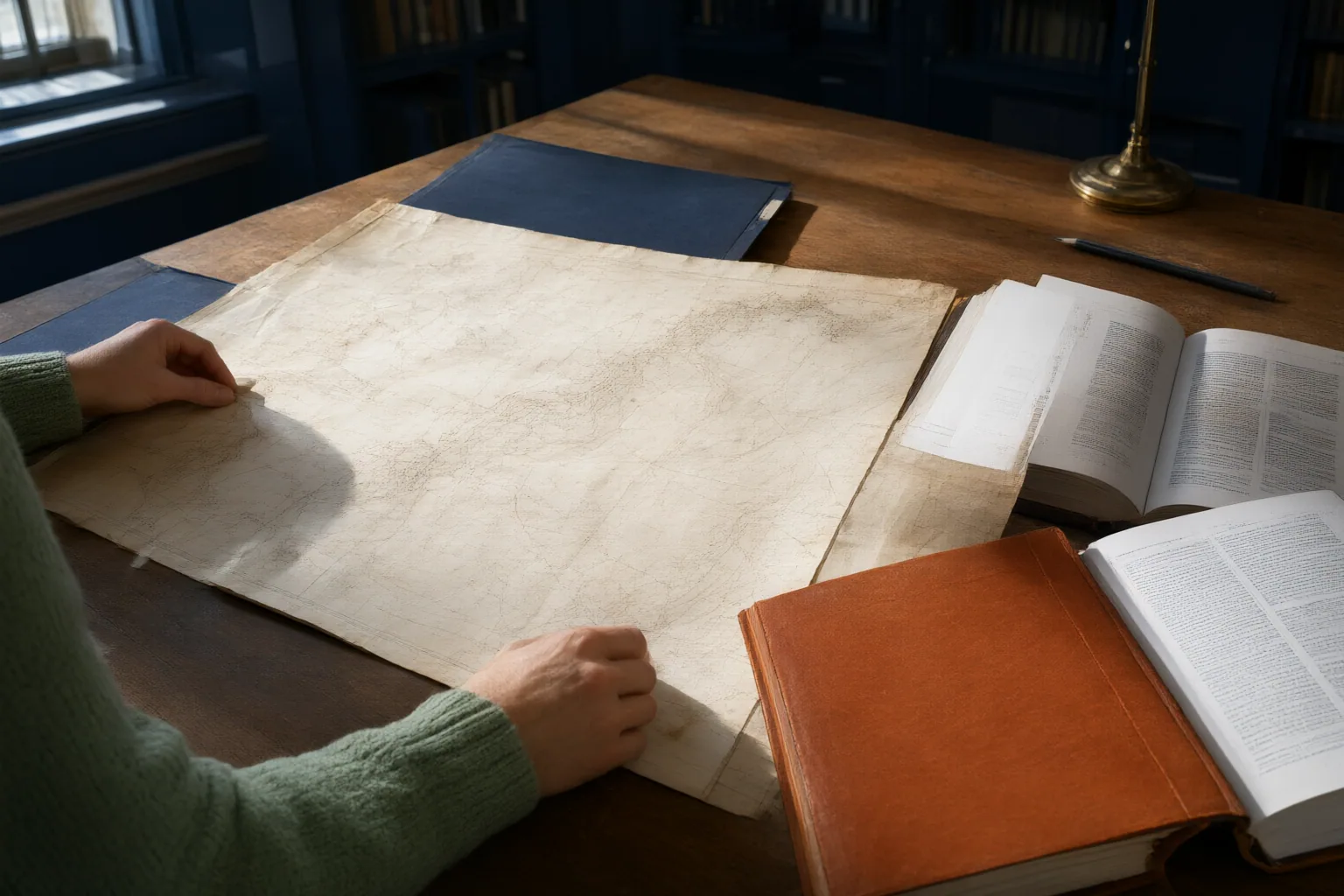 Editorial scene showing practical next steps for Primary Sources vs. Secondary Sources in American History Research