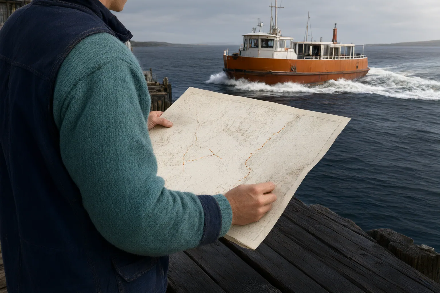Editorial scene showing practical next steps for How Digital Records Can Help Trace the Changing Route of a Ferry
