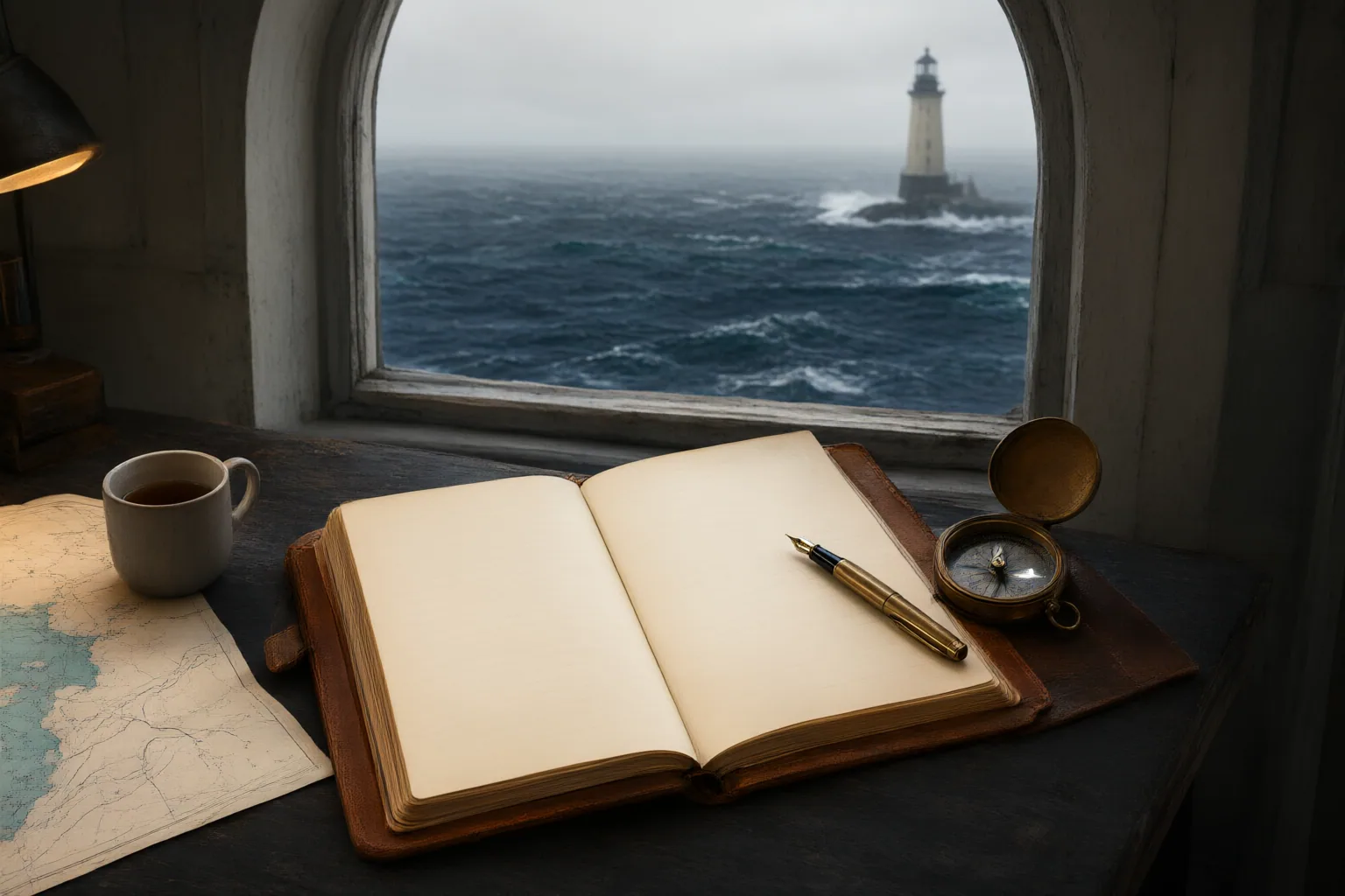 Original editorial hero image for How Lighthouse Keepers’ Logs Reveal Weather, Shipping, and Island Station Life
